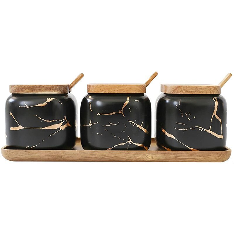Marble Decorative Spice jars