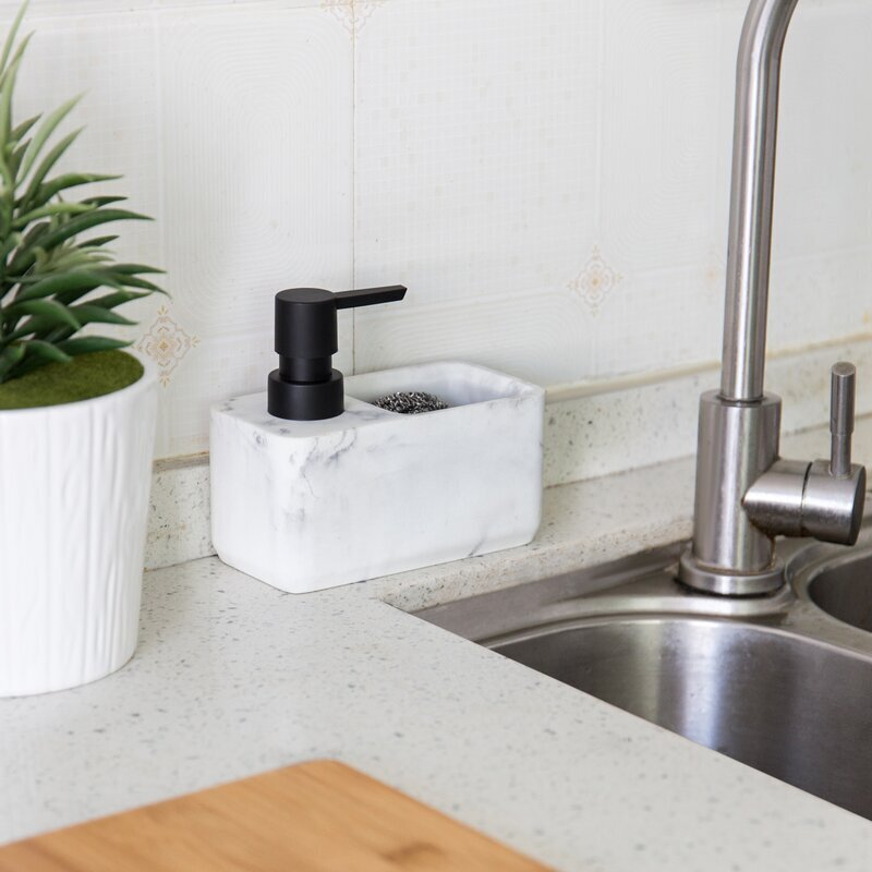 Marble Soap and Lotion Tray