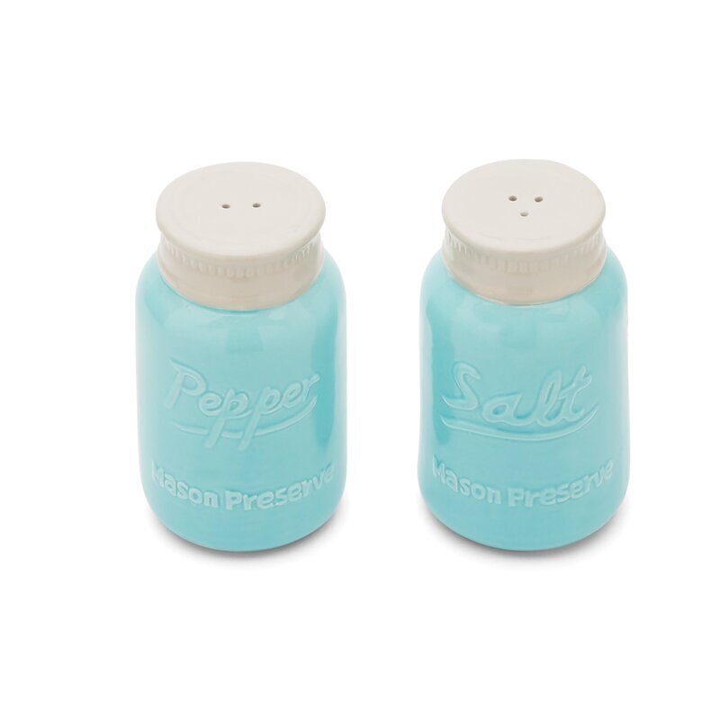 Mason Jar Shaped Unique Salt and Pepper Shakers