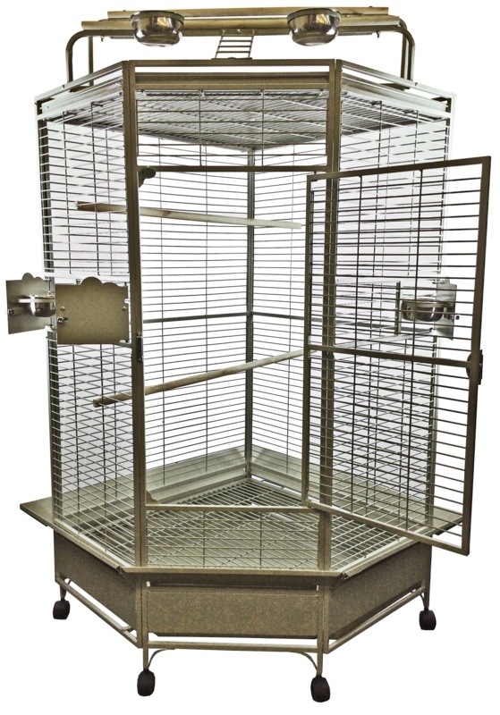Meachum Iron Play Top Floor Bird Cage