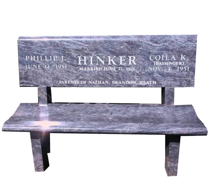 Memorial Garden Park Bench
