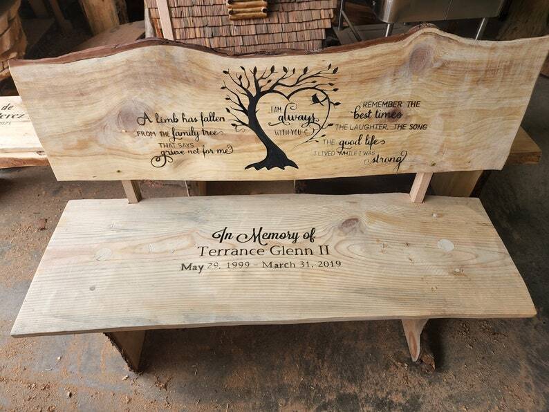 Memorial Garden Benches