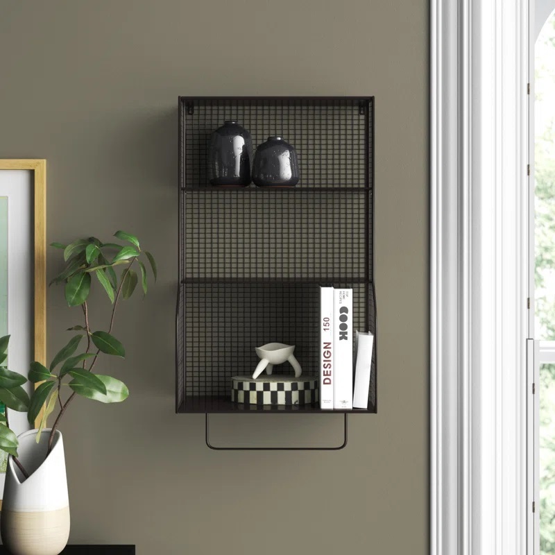 Mesh Shelving for Bathroom Walls