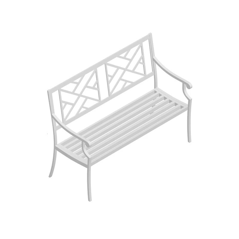 Metal Antique Bench
