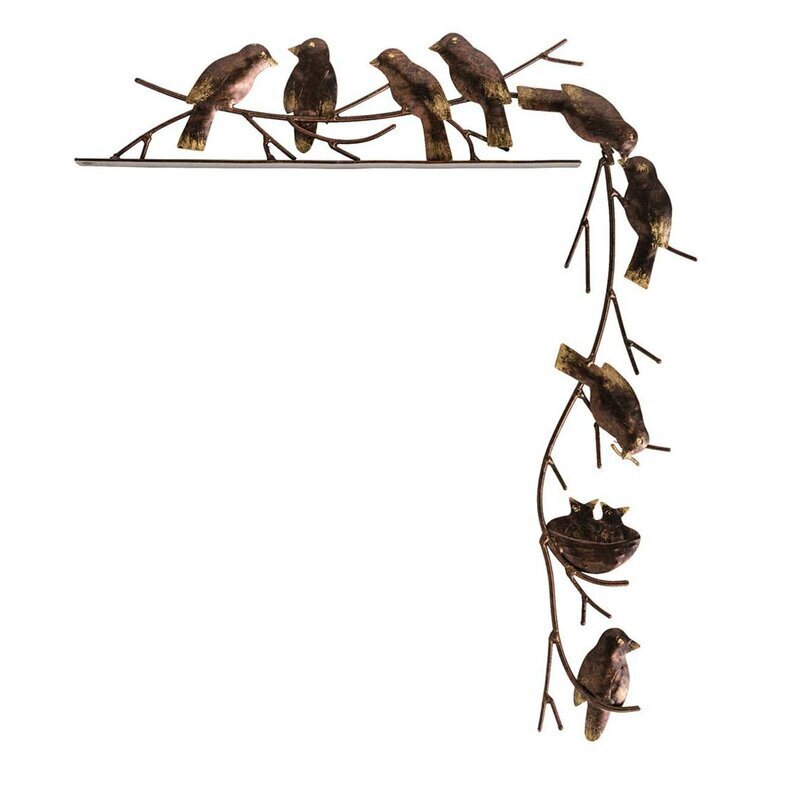 Metal Bird Wall Art