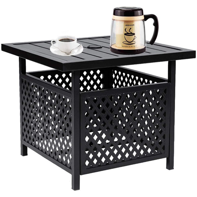 Metal Table Style Patio Umbrella Stand