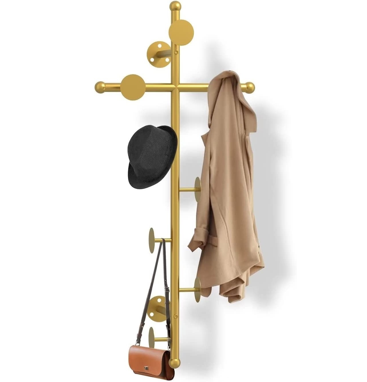Metal Tree Wall Coat Rack