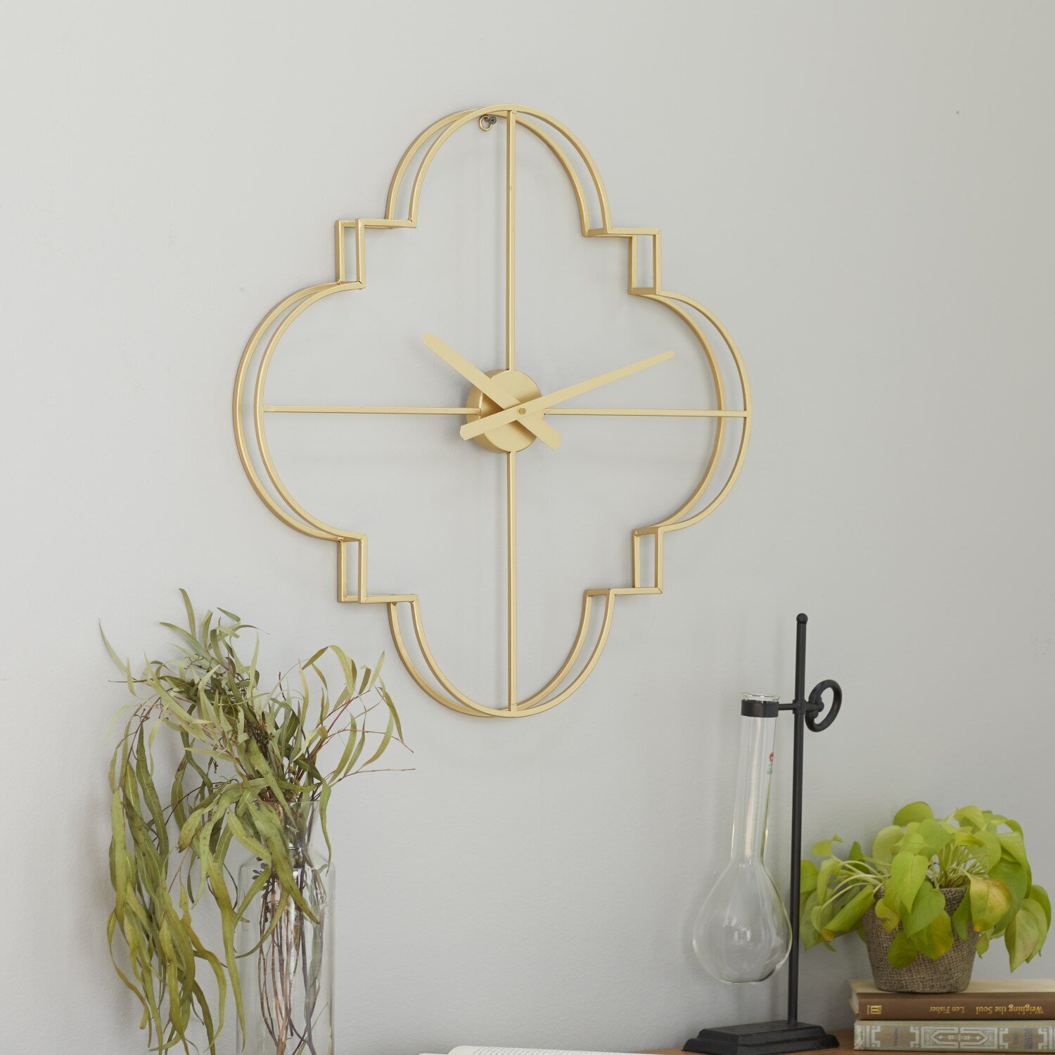 Metal wall clock 
