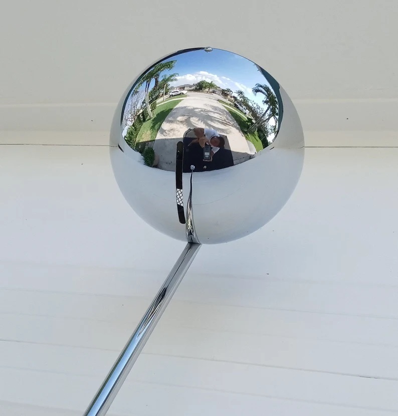 Mid Century Modern Halogen Torchiere Floor Lamp