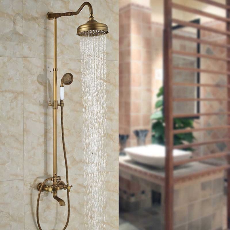Milan Rainfall Volume Control Complete Shower System with Rough-in Valve