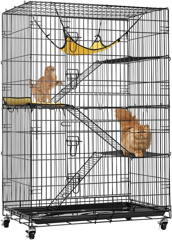 Collapsible Cat Playground with Hammock
