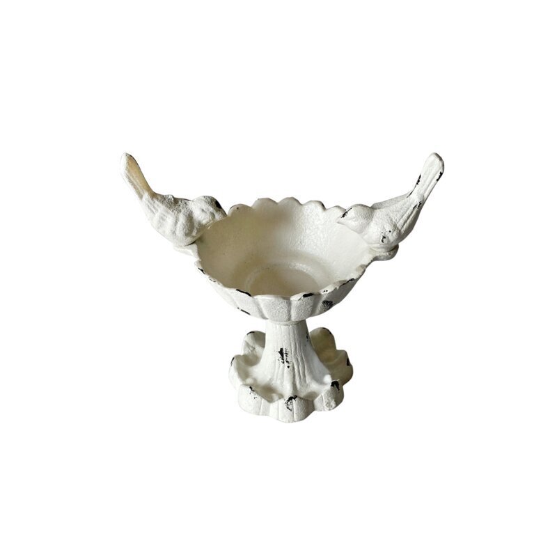 Miniature Cast Iron Bird Bath