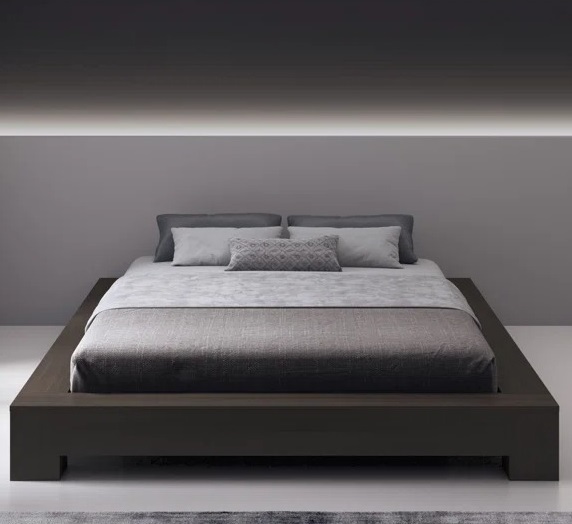 Minimal Low Profile Queen Bed Frame