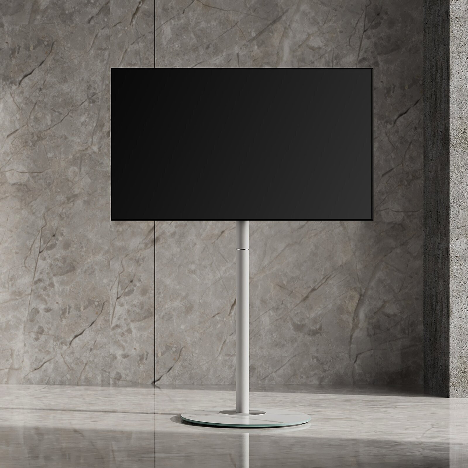 Minimalism TV Stand With Swivel Mount