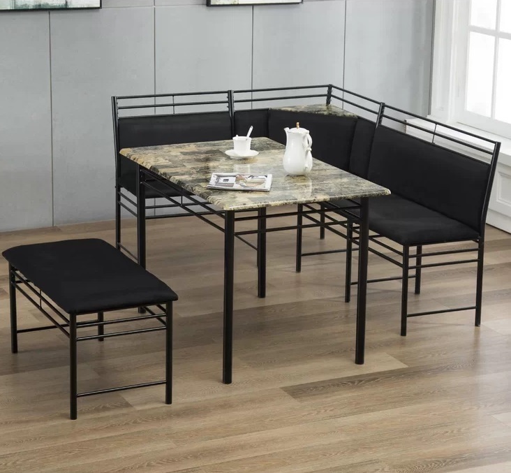 Minimalist Dining Nook Bench