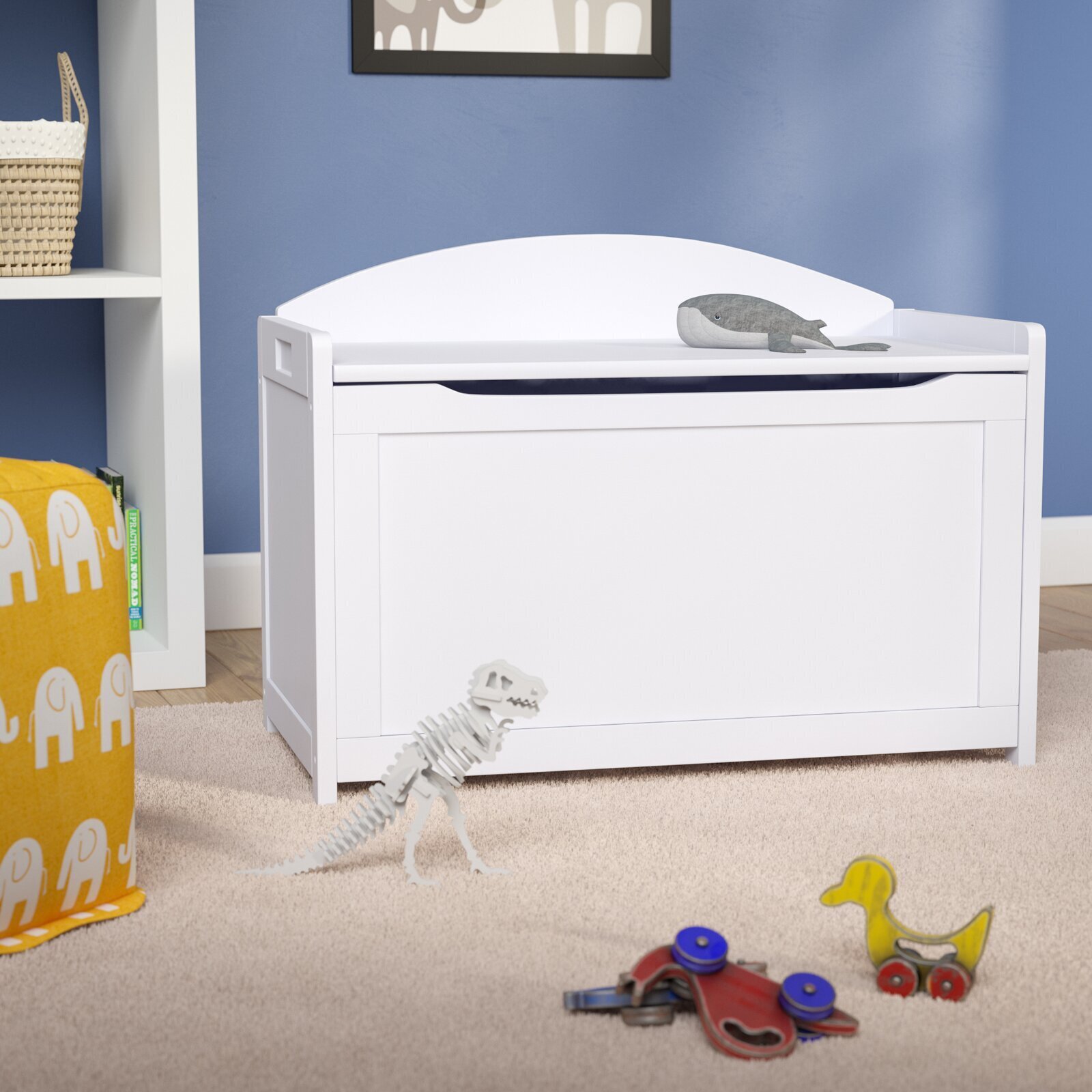 Minimalist large toy chest