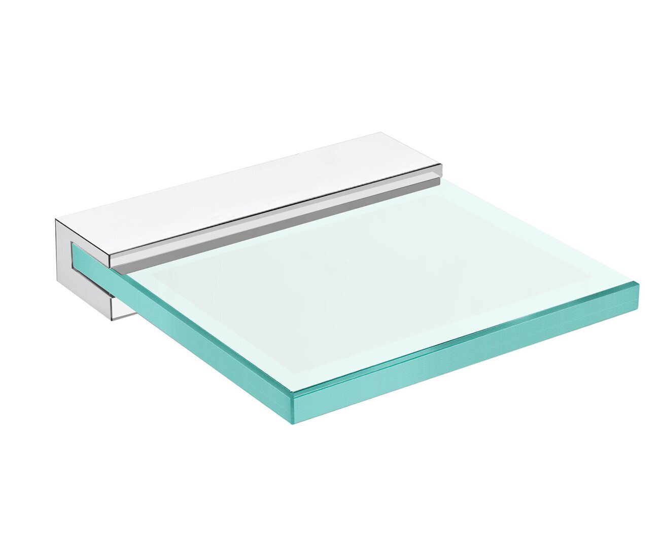 Minimalist soap dish for shower