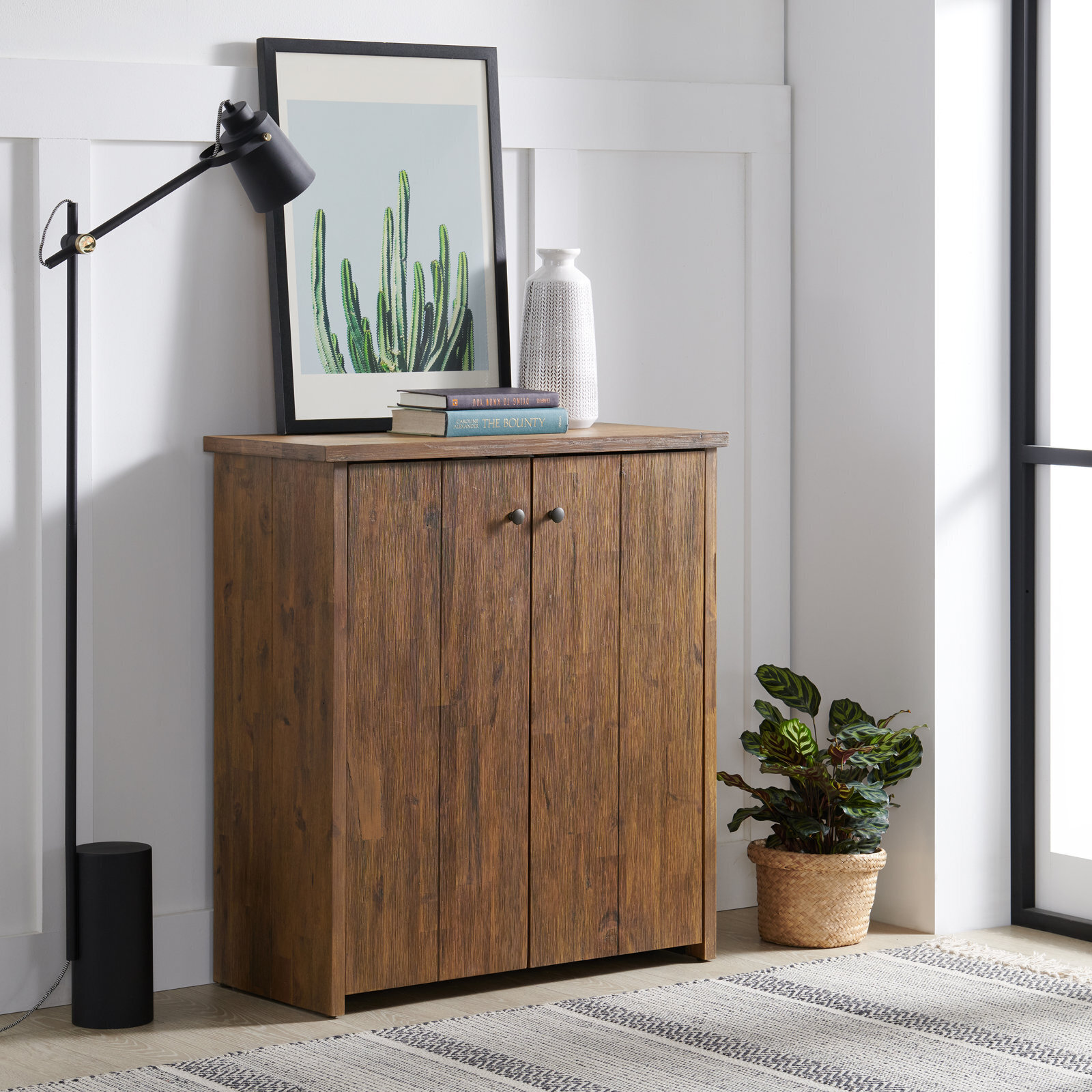 Minimalistic Mountain Chic Aged Chest 