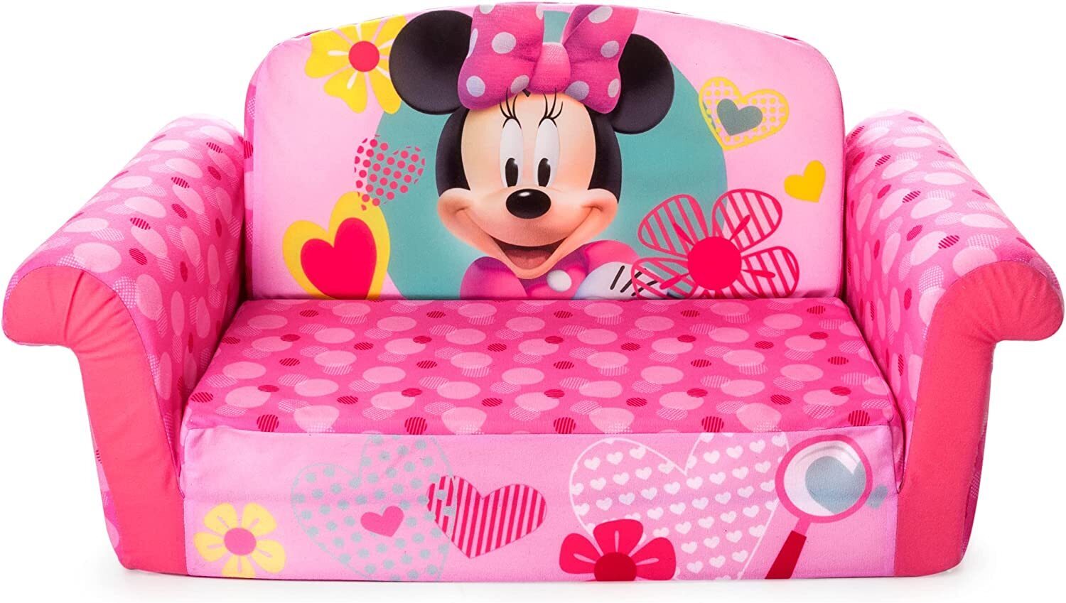 Minnie Mouse Walt Disney 2 in 1 Flip Open Foam Sofa