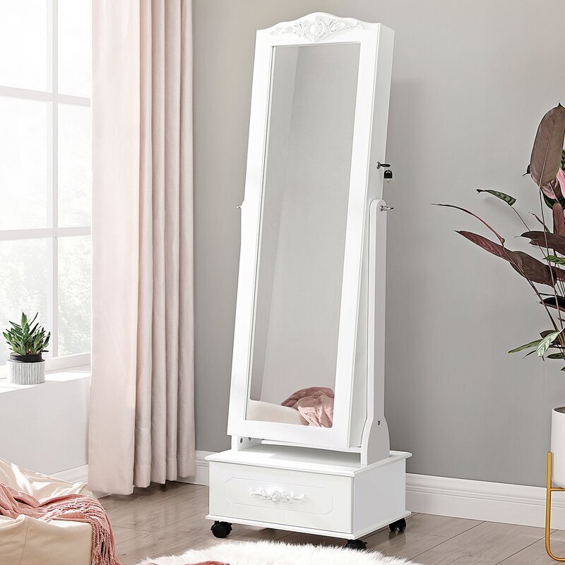 Mirror With Drawers