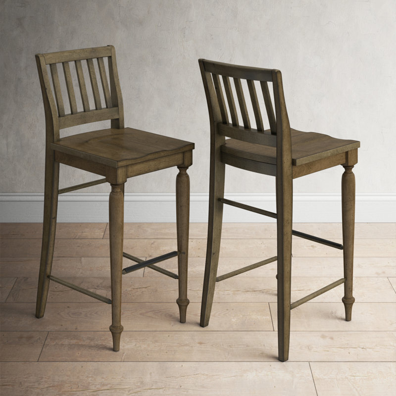 Mission style bar stools