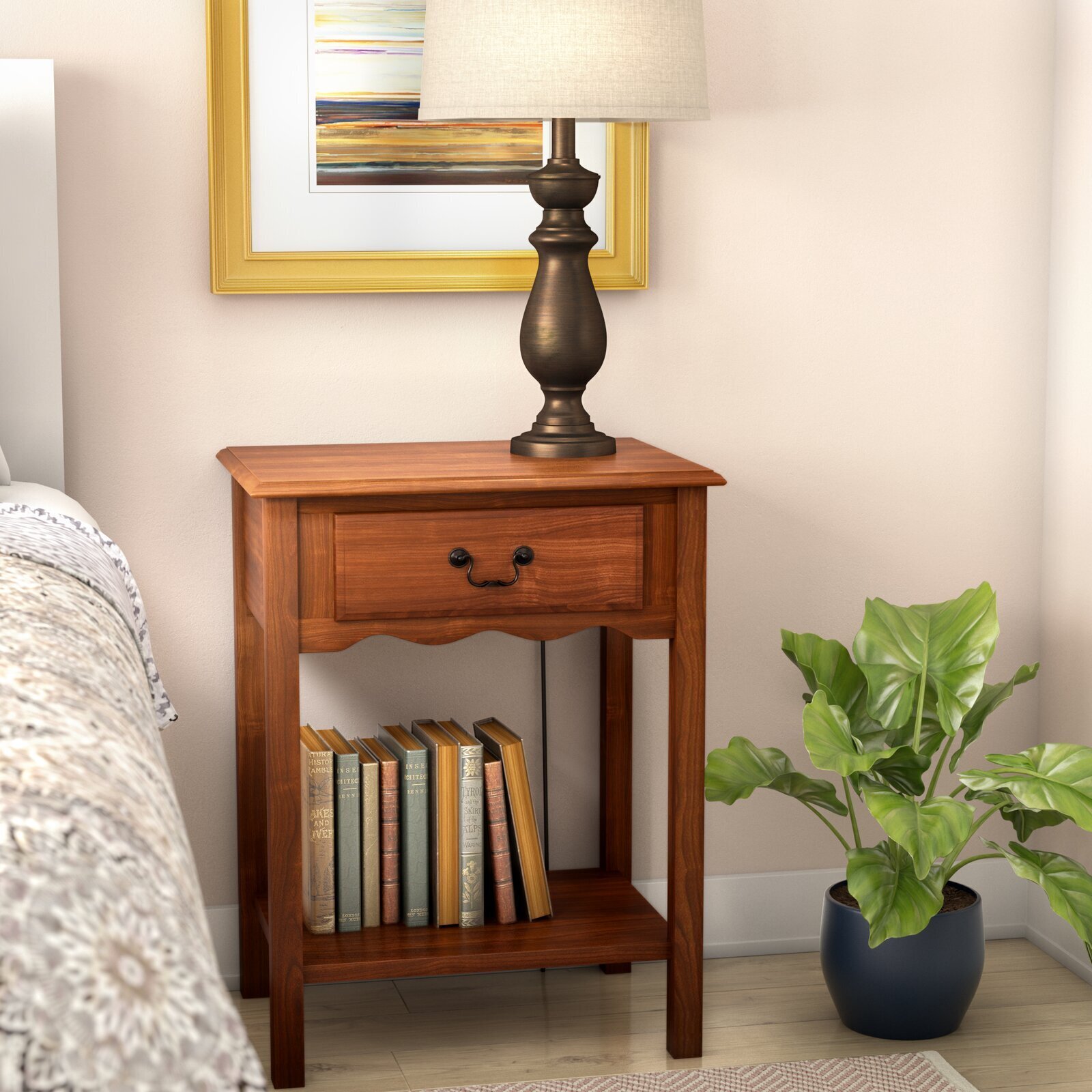 Mission Style Oak Nighstand