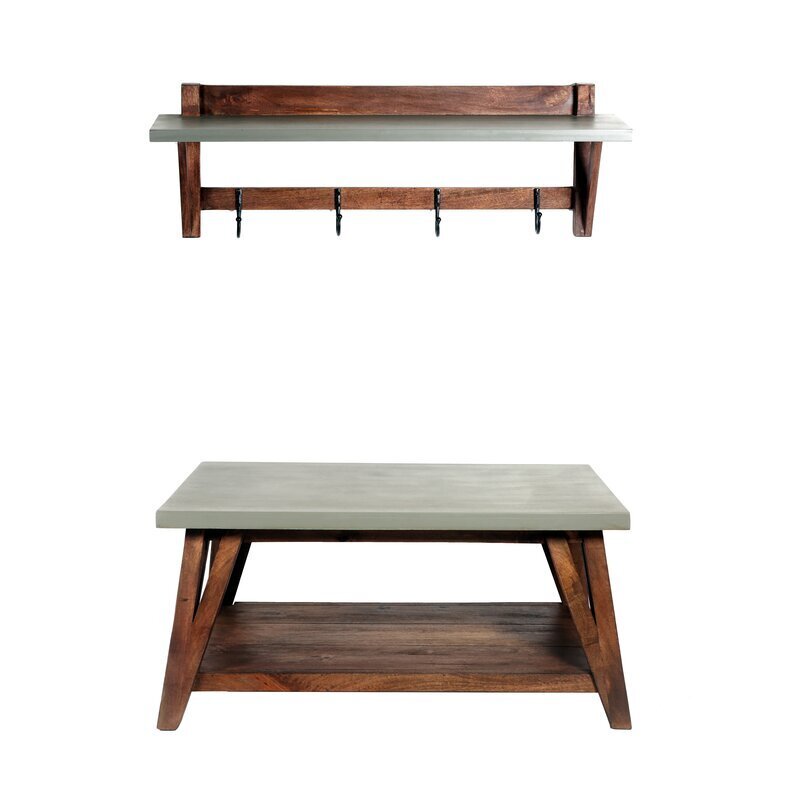 Mixed Media Bench