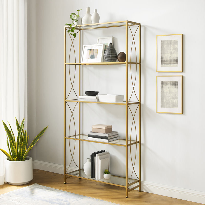 Modern Art Deco Bookcase