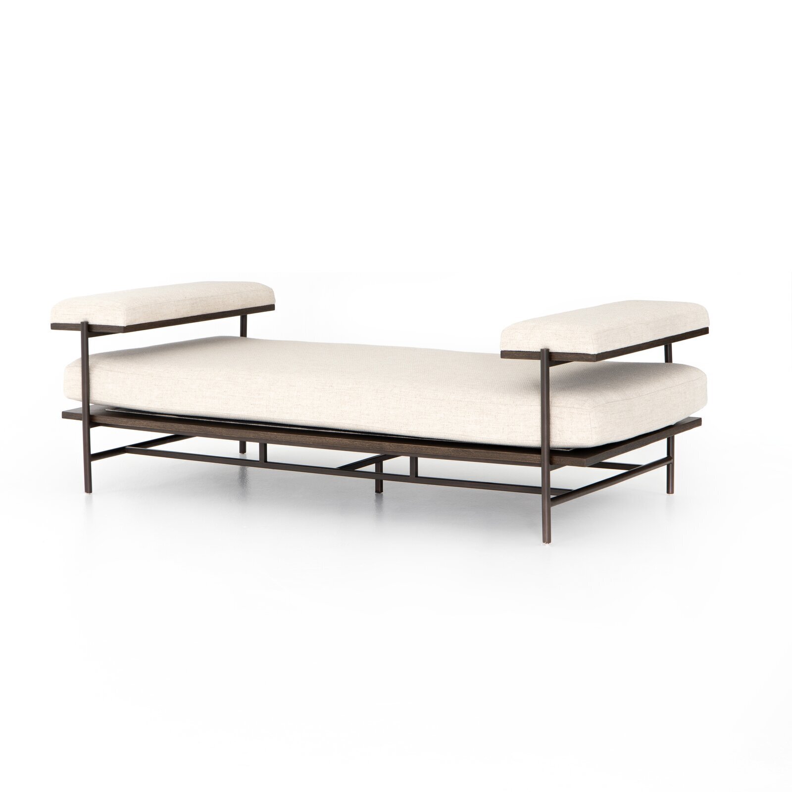 Modern backless chaise lounge