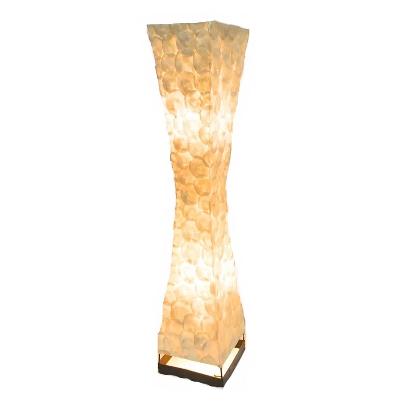 Modern Capiz Floor Lamp