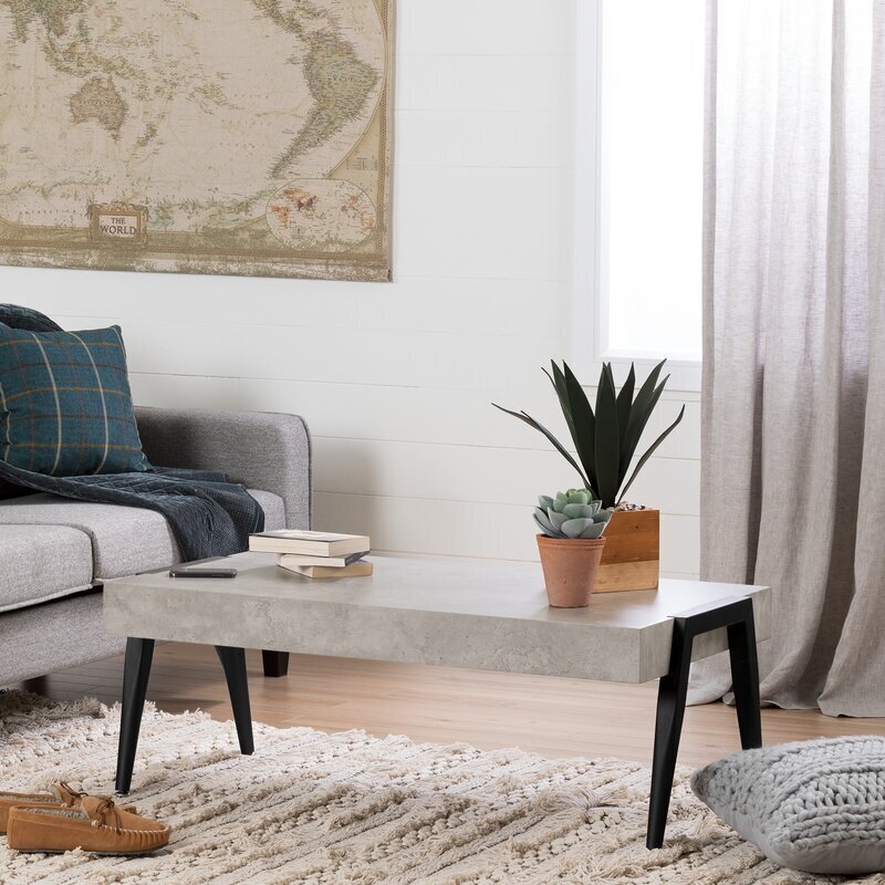 Modern Coffee Table Stone Top