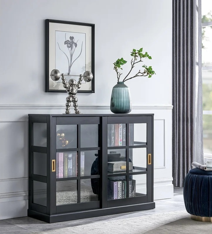 Dining Room Cabinets With Glass Doors