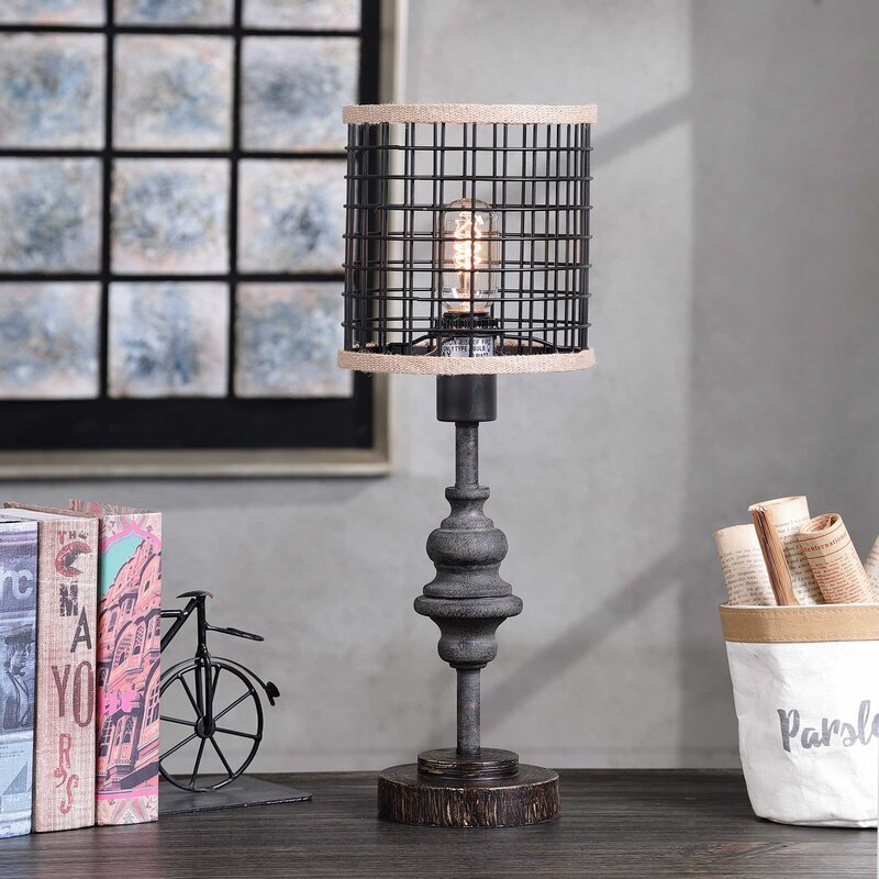 Modern Farmhouse Style Electric Lantern 