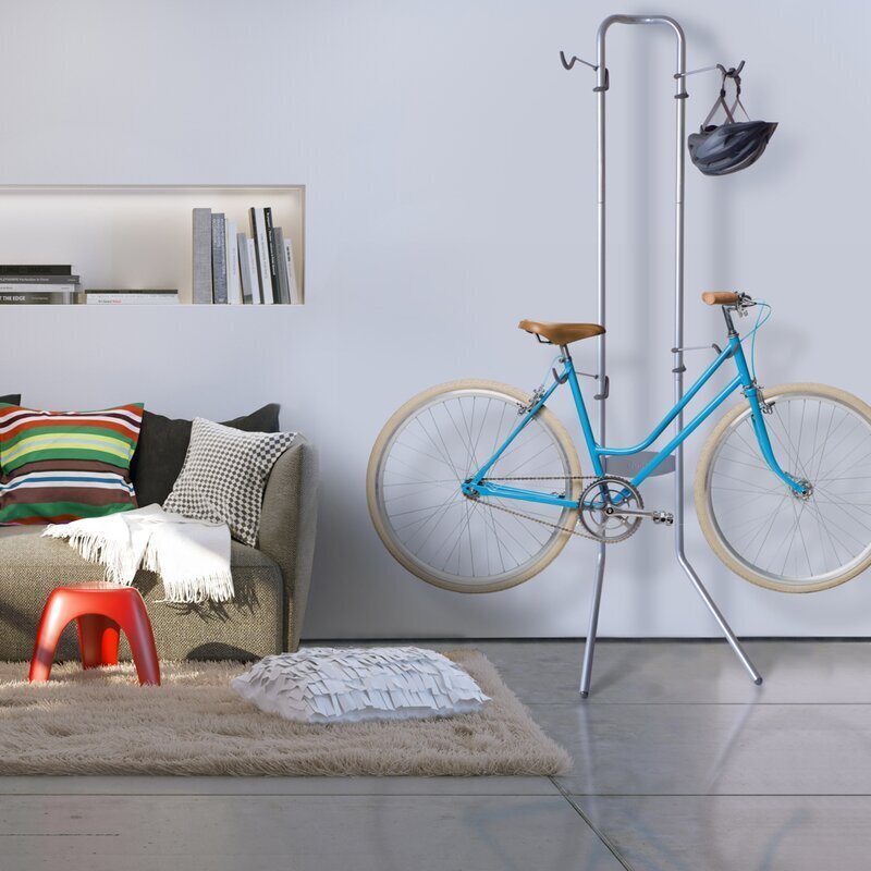 Modern Freestanding Vertical Bike Rack