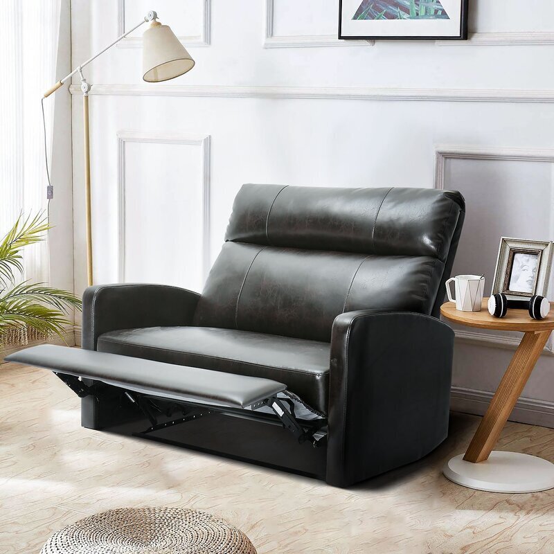 Modern Fully Reclining Loveseat