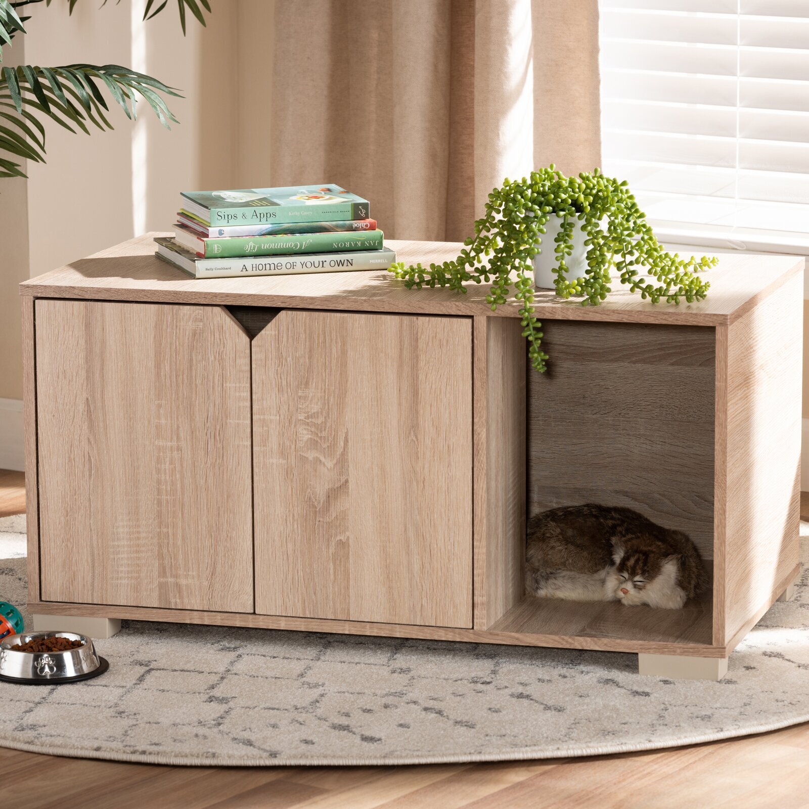 Modern litter box furniture