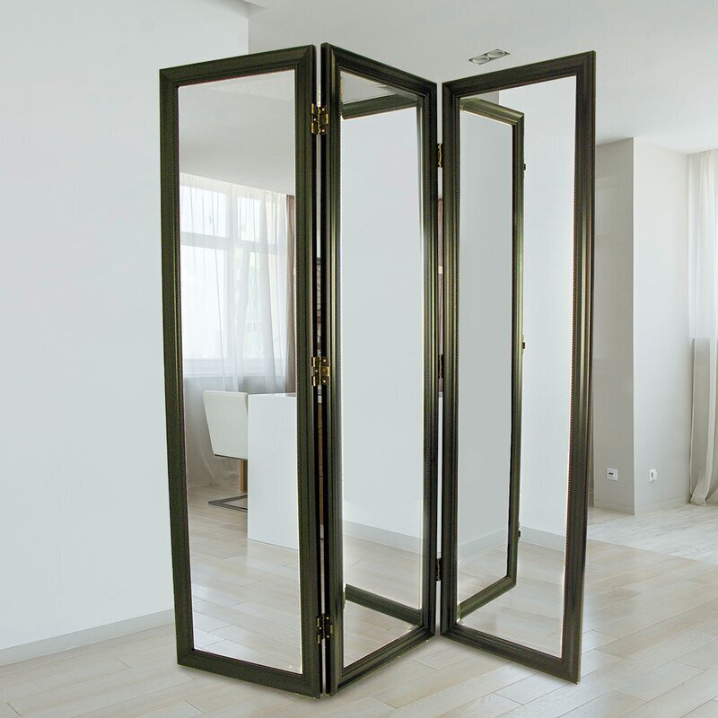 Modern Mirror Room Divider