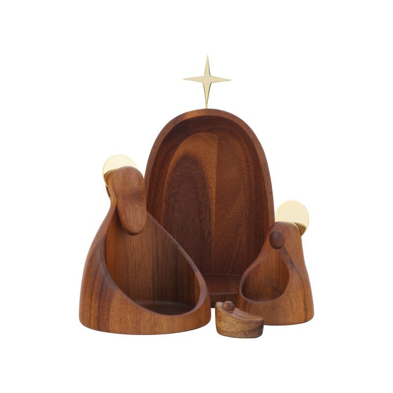 Modern Nesting Nativity Set