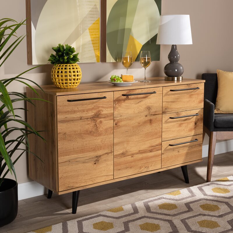 Modern Oak Sideboard