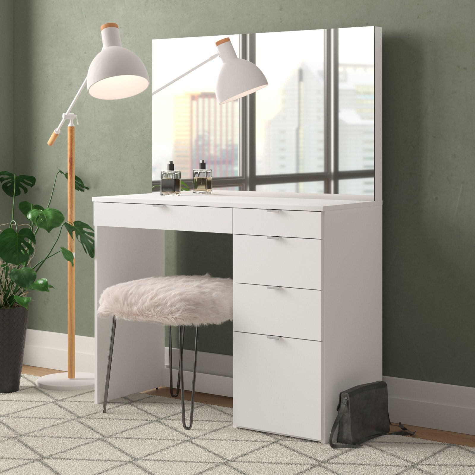 Modern Rectilinear Vanity