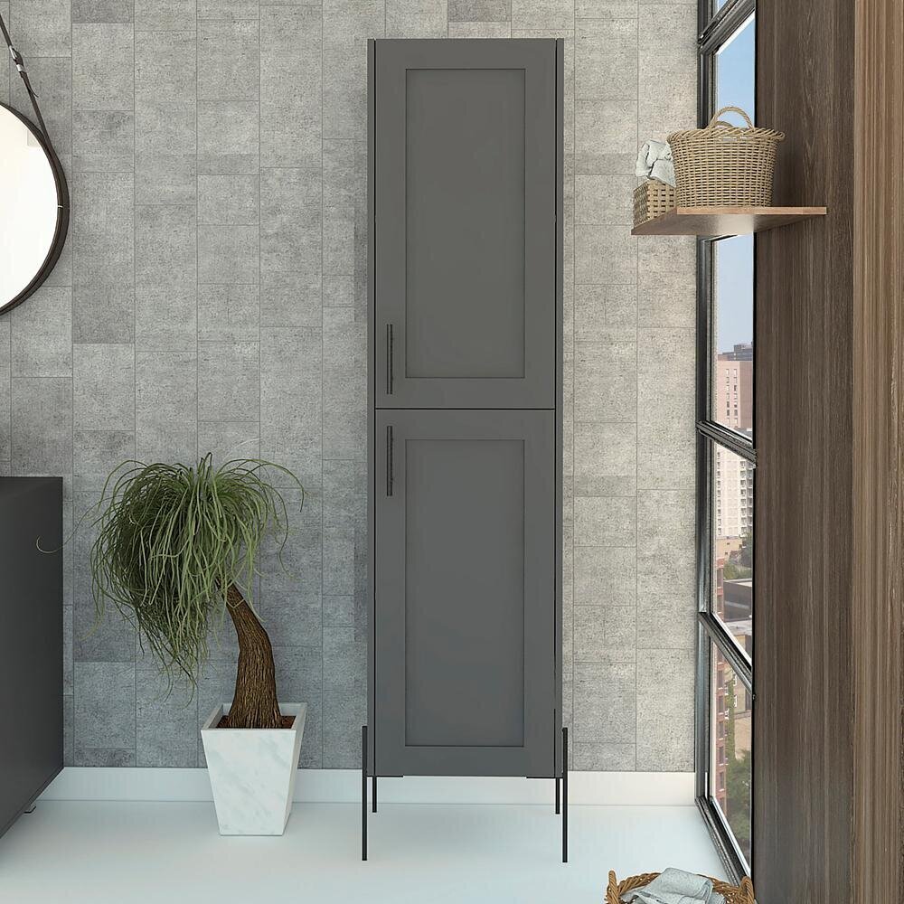 Modern Tall and Narrow Linen Tower