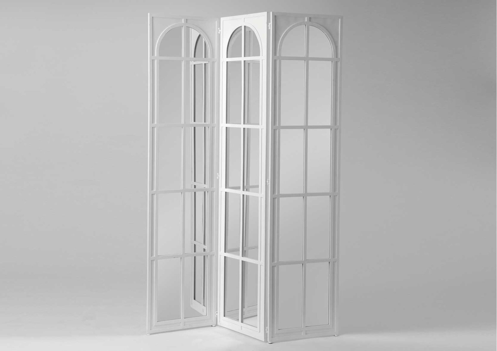 Modern White Rectangular