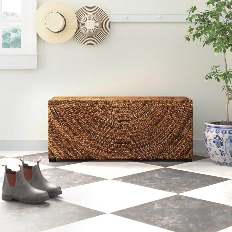 Modern Woven Bench