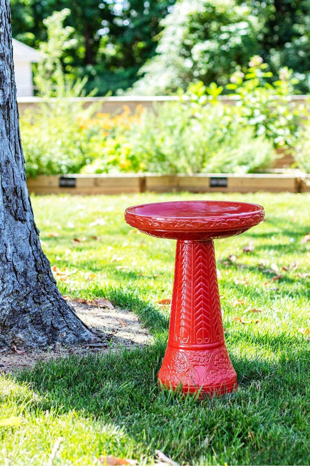 Mosaic Birdbath