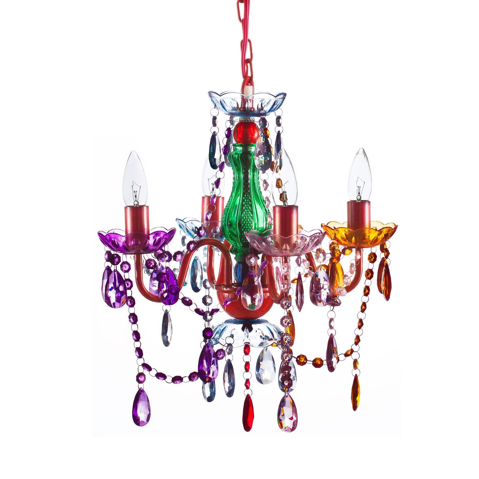 Multicolored Children’s Bedroom Chandelier