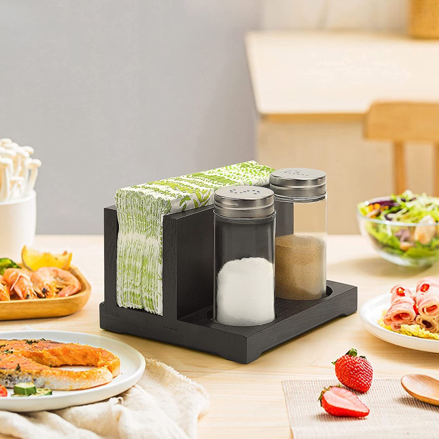 Napkin Holder with Caddy