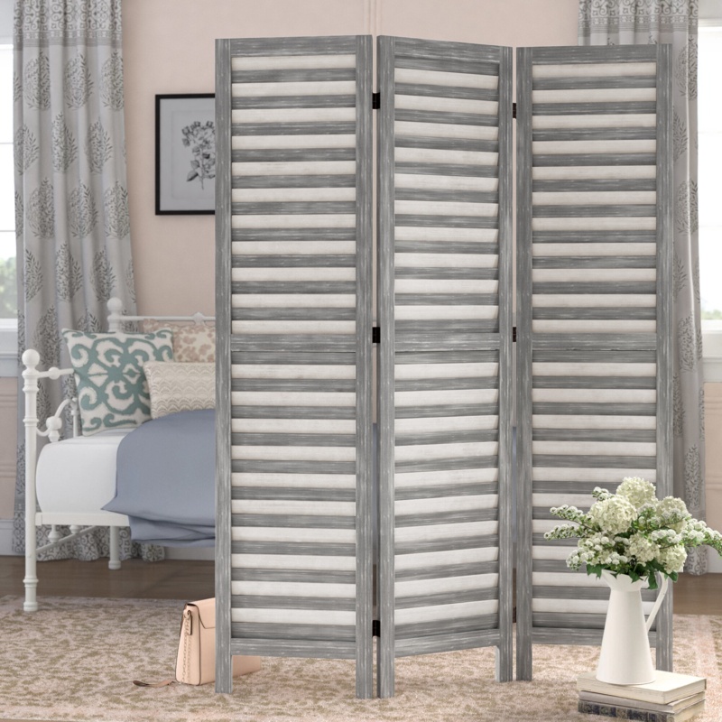 National City 50'' W x 70'' H 3 - Panel Folding Room Divider
