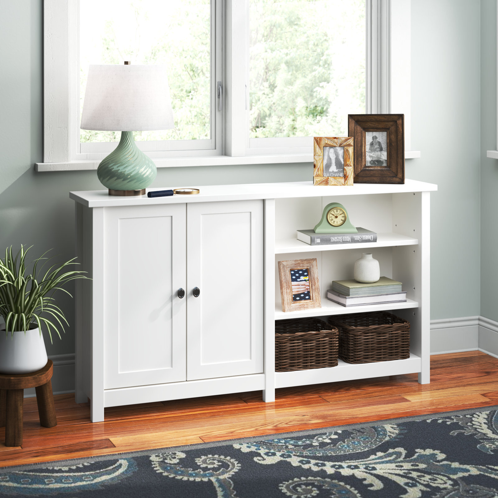 Neutral Mission Console Table