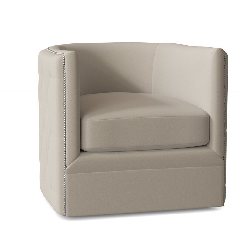 Neutral Toned Tub Chair