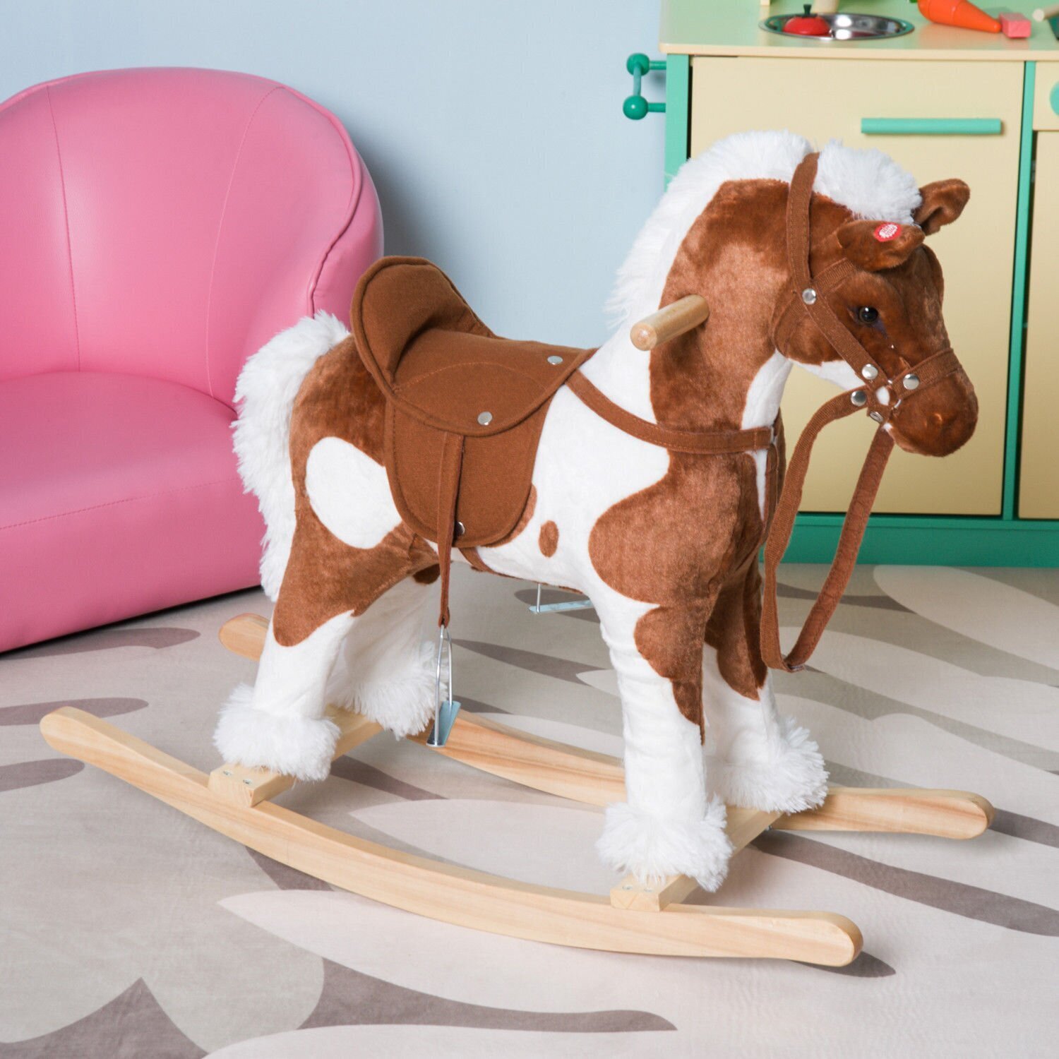 Nostalgic rocking horse